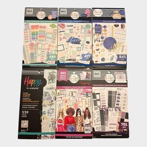 HAPPY PLANNER Sticker 6 Book Bundle - Multicolor